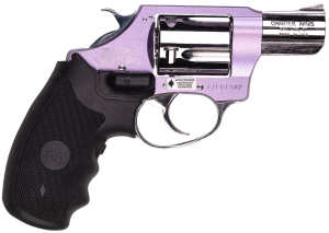 Charter Arms 53842 Undercover Lite Chic Lady 38 Special 5rd Shot 2" High Polished Stainless Barrel Lavender Aluminum Frame Black Finger Grooved Rubber Grip Includes Crimson Trace Laser