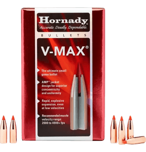 Hornady 22440 V-Max  6mm .243 87 gr V Max 100rd Box