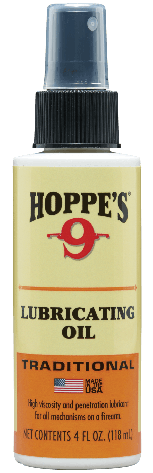 Hoppe's 1004 No. 9 Lubricating Oil 4 oz. Pump Bottle