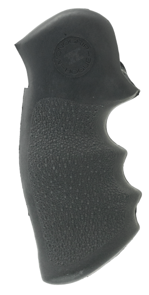 Hogue 10100 Monogrip Black Nylon with Finger Grooves for S&W K L Frame with Square Butt