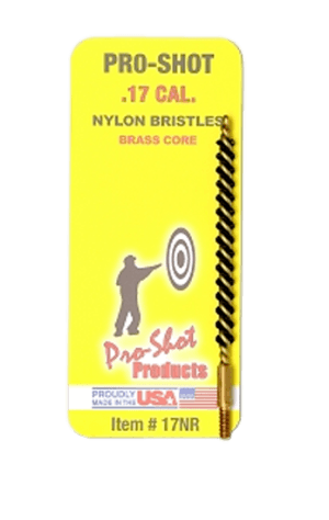 Pro-Shot 7NR Bore Brush  7mm Rifle #8-32 Thread Nylon Bristles Brass Core