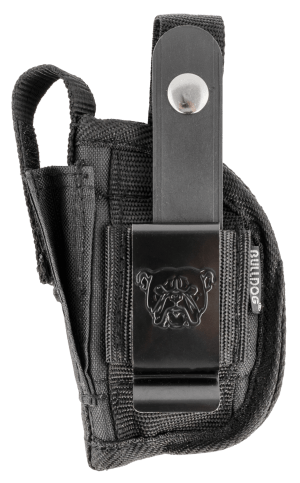 Bulldog FSN19SC Extreme  OWB Black Nylon Belt Loop/Clip Fits S&W Bodyguard Fits 2 Barrel Ambidextrous"