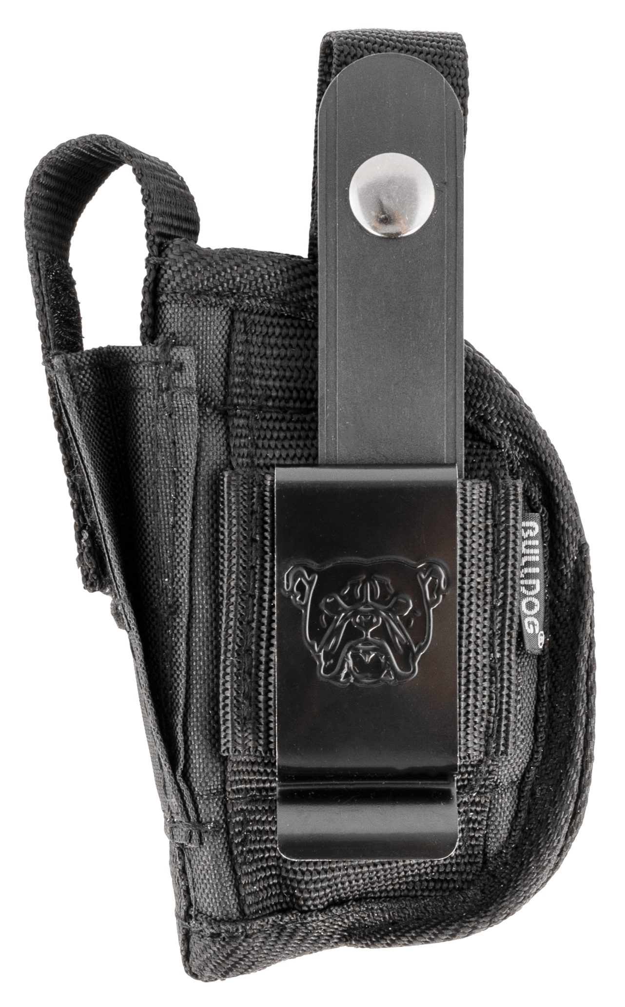 Bulldog FSN19SC Extreme OWB Black Nylon Belt Loop/Clip Fits S&W Bodyguard Fits 2 Barrel Ambidextrous"