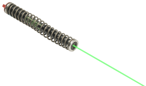 LaserMax LMS1141G Guide Rod Laser 5mW Green Laser with 520nM Wavelength 20 yds Day/300 yds Night Range & Made of Aluminum for Glock 17 22 31 37 Gen1-3
