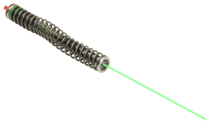 LaserMax LMS1151G Guide Rod Laser 5mW Green Laser with 520nM Wavelength 20 yds Day/300 yds Night Range & Made of Aluminum for Glock 20 21 41 Gen1-3