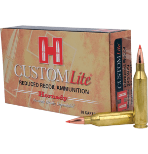 Hornady 80466 Custom Lite Hunting 243 Win 87 gr Super Shock Tip (SST) 20rd Box