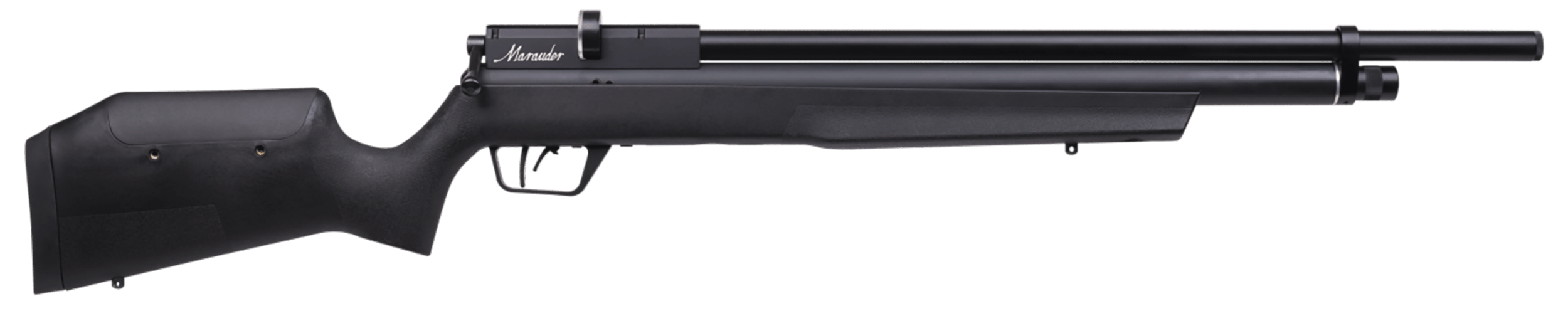 Benjamin BP2264S Marauder PCP 22 Pellet 10+1 Shot Black Black Receiver Black Fixed w/Adj Comb Stock