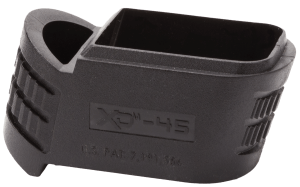 Springfield Armory XD45381 Backstrap Sleeve made of Polymer with Black Finish & 1 Piece Design for 45 ACP Springfield XD-M Compact with #1 Backstrap