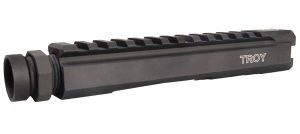 Troy Ind SRAIAK1T0BT00 Top Rail AK-47 Black Hardcoat Anodized Aluminum Rifle Ambidextrous