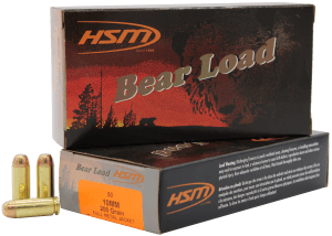 HSM 10MM8N Training Target 10mm Auto 200 gr Full Metal Jacket (FMJ) 50rd Box