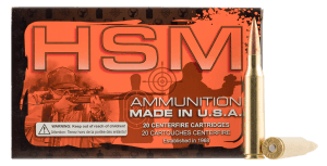 HSM 338LAPUA3N68 Match 338 Lapua Mag 300 gr Sierra MatchKing BTHP 20rd Box