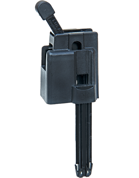 Maglula LU18B LULA Loader & Unloader Made of Polymer with Black Finish for 9mm Luger UZI SMG