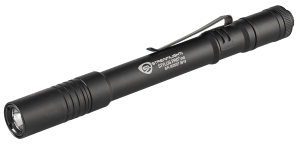Streamlight 66133 Stylus Pro USB Black Anodized Aluminum White LED 90/350 Lumens 109 Meters Range