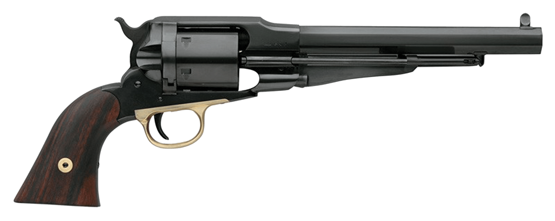 Taylors & Company 550758 1858 Remington Conversion 45 Colt (LC) Caliber with 8 Barrel 6rd Capacity Cylinder Overall Blued Finish Steel & Walnut Grip"