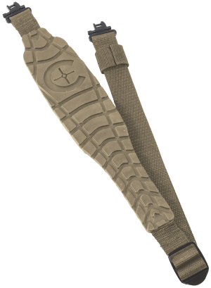 Caldwell 156214 Max Grip Sling with Flat Dark Earth Finish  20"-40" OAL  2.75" W & Adjustable Design for Rifles