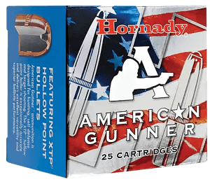 Hornady 90224 American Gunner Personal Defense 9mm Luger +P 124 gr Hornady XTP Hollow Point (XTPHP) 25rd Box