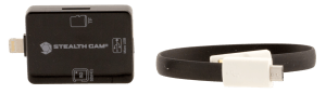 Stealth Cam STCSDCRIOS Memory Card Reader  View Photos/Videos Black Compatible w/ iOS