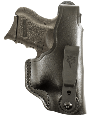 DeSantis Gunhide 033BAX7Z0 Dual Carry II  IWB/OWB Black Leather Belt Clip Fits S&W M&P Shield 9/40 & S&W M&P Shield 2.0 Right Hand