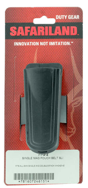 Safariland 7122 Double Mag Pouch Double Polymer Belt 9mm Luger Belts 1.50" - 2.25" Wide