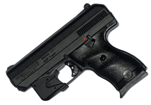 Hi-Point 916LLTGM C9 9mm Luger 8+1 3.50" Black Steel Barrel Black Powder Coated Serrated Slide Frame & Polymer Grips Right Hand Includes LaserLyte Laser