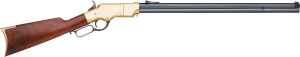 Taylors & Company 550252 1860 44-40 Win Caliber with 13+1 Capacity 24.25" Blued Octagon Barrel Brass Metal Finish & Walnut Stock Right Hand (Full Size)