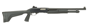 Stevens 22439 320 Security 20 Gauge 3″ 5+1 18.50″ Matte Blued Carbon Steel Barrel  Matte Black Fixed Pistol Grip Stock Ambidextrous  Ghost Ring Sight