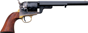 Taylors & Company 550733 1851 C. Mason 38 Special 6rd Shot 5.50" Blued Round Barrel Blued Cylinder Color Case Hardened Color Case Hardened Steel Frame Walnut Grip