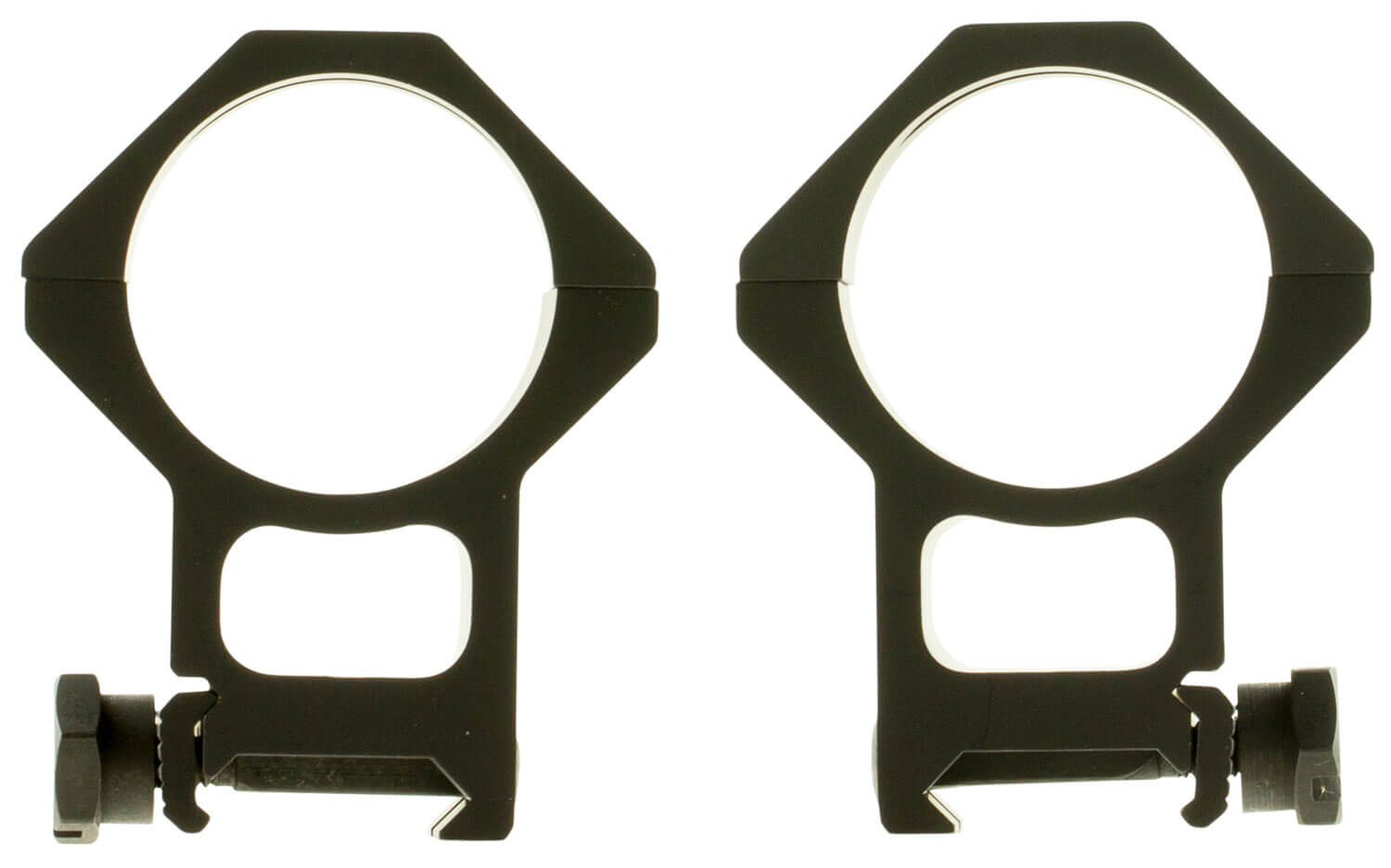 Weaver Mounts 99686 Tactical Six-Hole 34mm XX-High Black Anodized Aluminum - Image 2