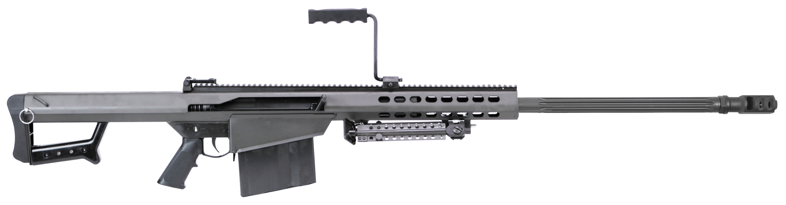 Barrett 13315 M82A1 416 Barrett 10+1 29" Fluted Barrel M1913 Picatinny Acc. Rail Black Cerakote Steel Receiver Fixed Synthetic Stock w/Sorbothane Recoil Pad Includes Hard Carry Case