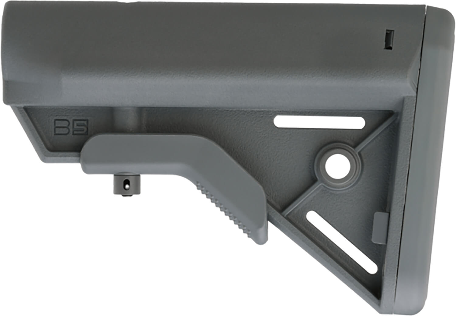 B5 Systems BRV1117 Bravo Wolf Gray Synthetic for AR-Platform with Mil-Spec Receiver Extension (Tube Not Included) - Image 2