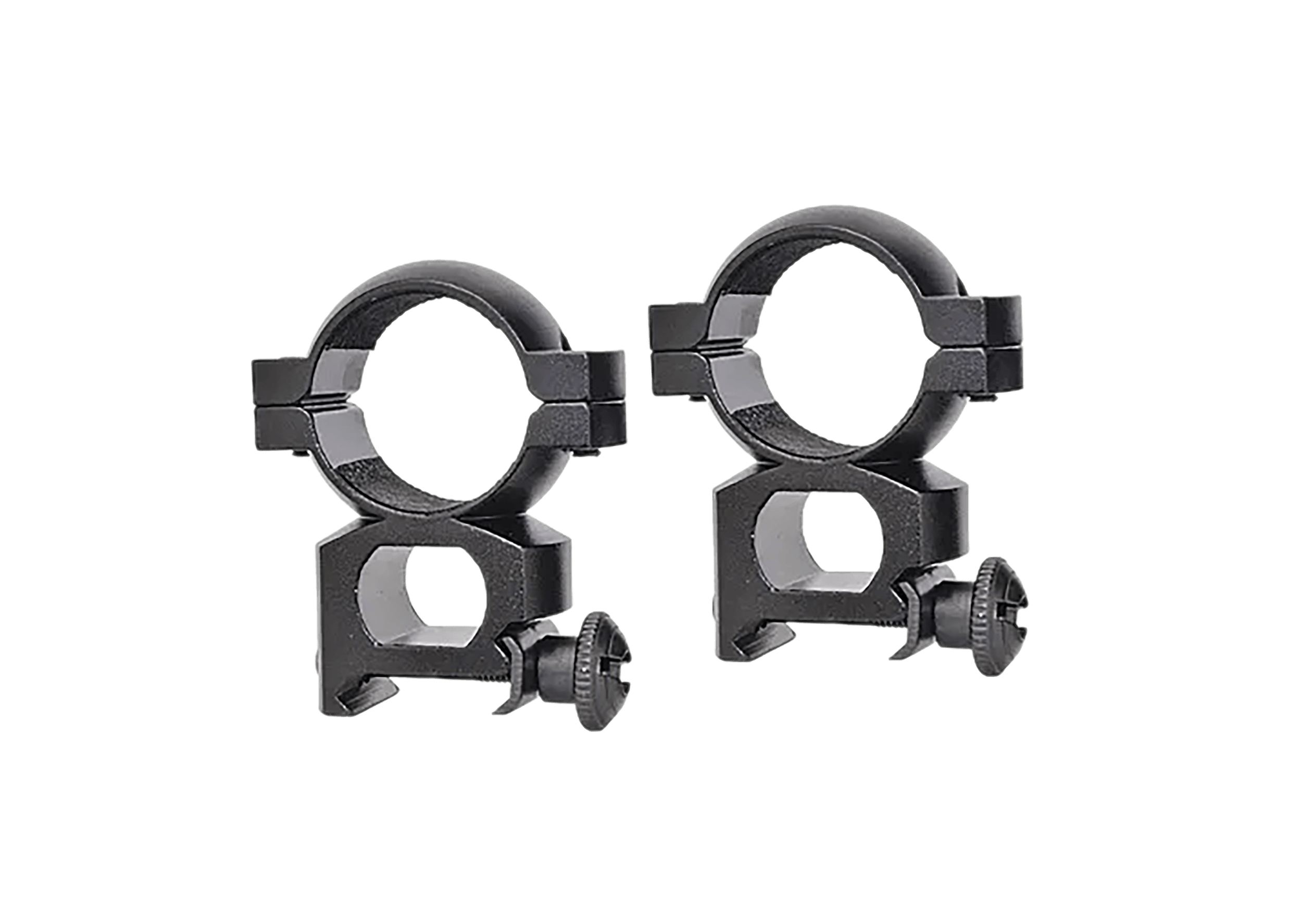 Traditions A799DS Scope Ring Set .22 Airgun/Rimfire 3/8" Grooved Receiver Quick Peep 1" Tube Matte Black Aluminum