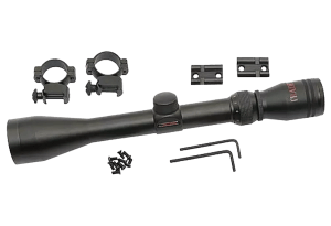 Traditions A1171 Muzzleloader Scope Pack Matte Black 3-9x 40mm
