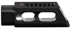 Yankee Hill 26MBA Slant Muzzle Brake Black Steel with 1/2-28 tpi Threads & 2.50" OAL for 5.56x45mm NATO AR-Platform"