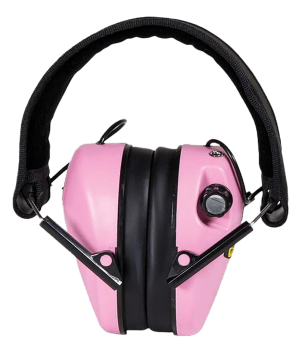Caldwell 487111 E-Max Low-Profile Muff 23 dB Over the Head Pink/Black Adult
