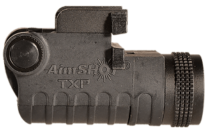 AimShot TXP TXP For Handgun 130 Lumens Output White LED Light Picatinny Rail Mount Matte Black Carbon Fiber Nylon