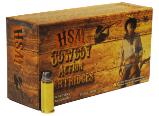 HSM 38551N Cowboy Action Target 38-55 Win 240 gr Round Nose Flat Point (RNFP) 20rd Box
