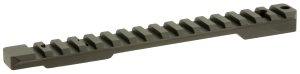Talley PLM252700 Picatinny Rail Black Anodized Aluminum Compatible w/ Remington 700/40X 6-48 Screws Mount Long Action 20 MOA