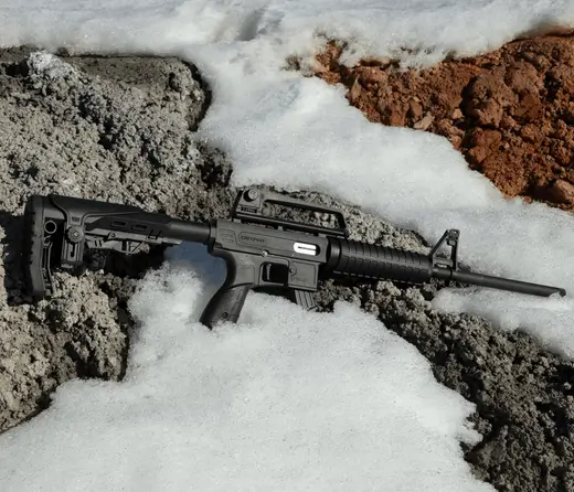 Derya Firearms TM22.FEAT.18 TM22 Feather 22 LR 10+1 18″ Black Threaded Barrel Black Anodized Aluminum Receiver w/Picatinny Rail Black Adjustable Polymer Stock Black Polymer Grip Derya Firearms TM22.FEAT.18 TM22 Feather 22 LR 10+1 18″ Black Threaded Barrel Black Anodized Aluminum Receiver w/Picatinny Rail Black Adjustable Polymer Stock Black Polymer Grip